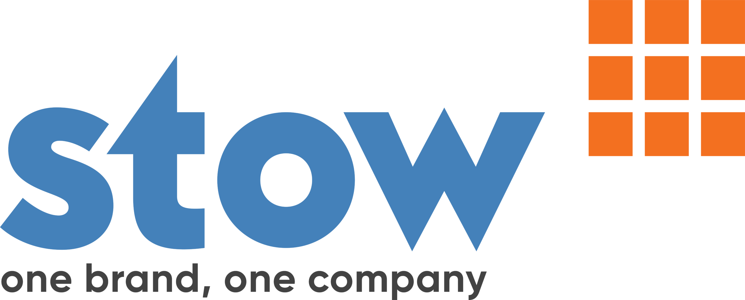 logo stow, entre prise spécialiée dans le stockage industriel .